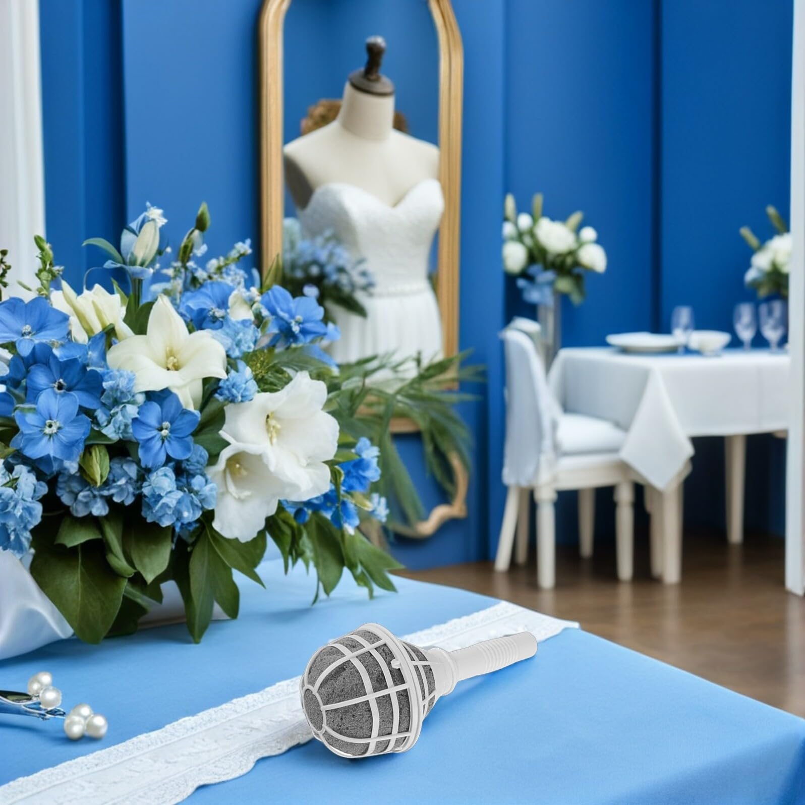 VILLCASE 8piezas Soporte para Novia Asa para Ramos para Decoración de Bodas y Arreglos Florísticos