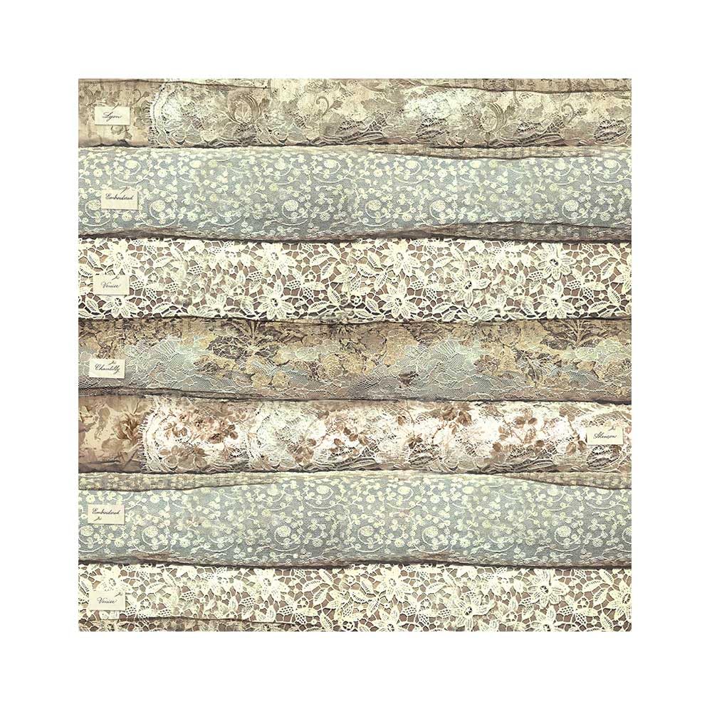 Tissu Stamperia Pour Scrapbooking - 4 Planches Motifs Magie, Polyester, Couture à La Main Ou Machine