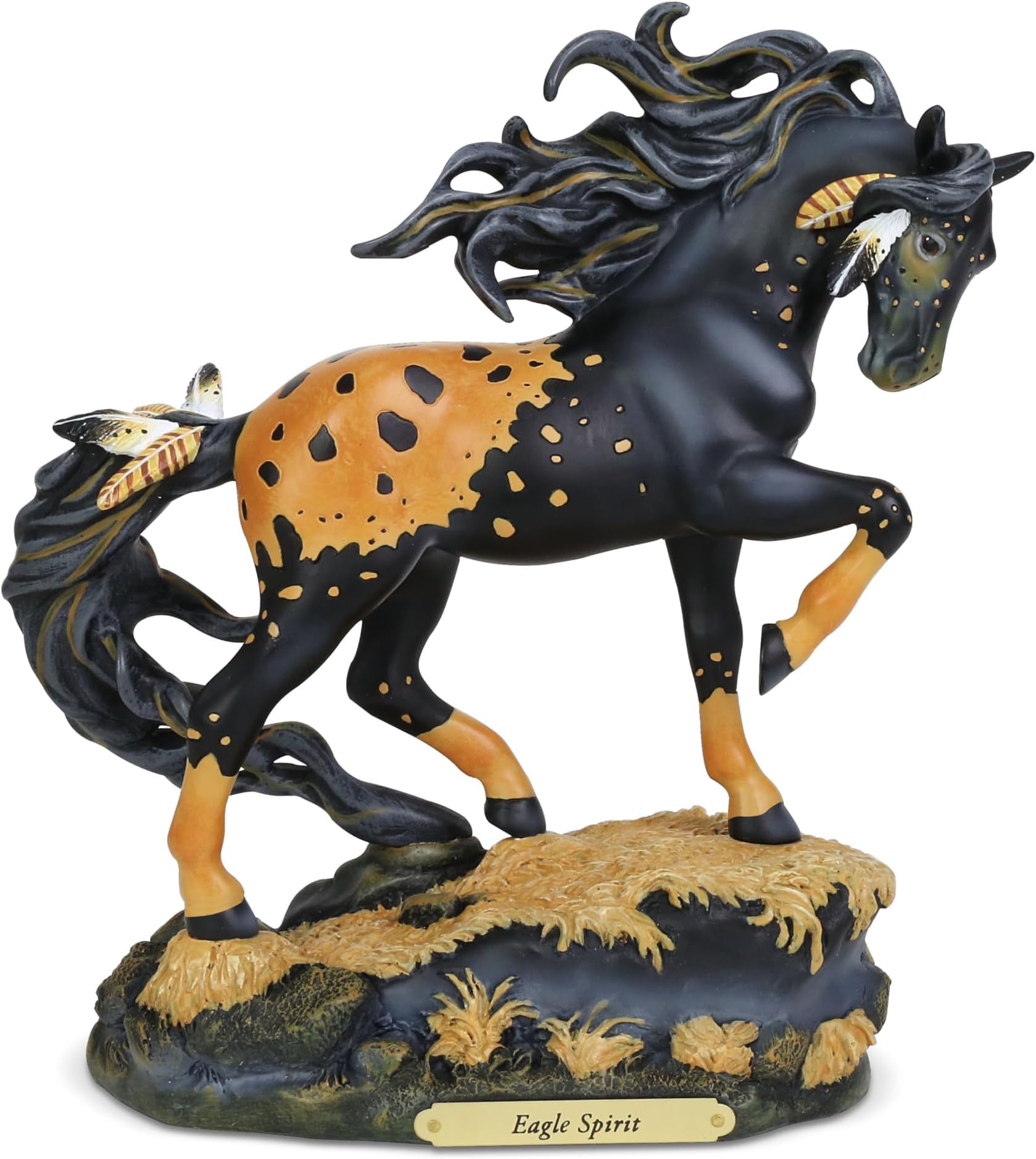 Enesco Trail of Painted Ponies Eagle Spirit Figurine, 9.25 Inch, Multicolor