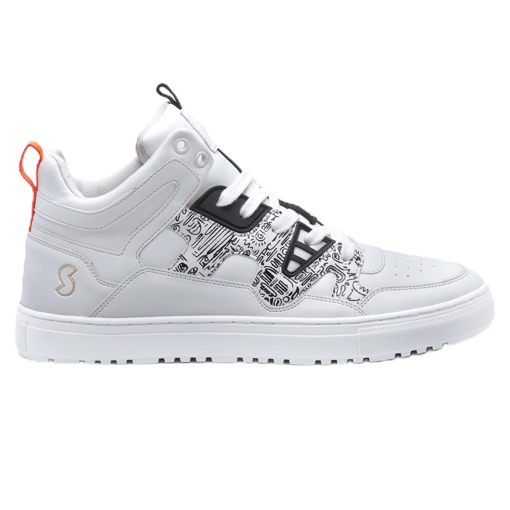 SOLETHREADS Doodle | Casual Sneaker Lightweight Cushioned Lace-up Shoes for Men | White | 8UK (B0C62THWR2) Amazon Price History, Amazon Price Tracker
