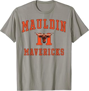 Mauldin High School Mavericks T-Shirt C1 T-Shirt