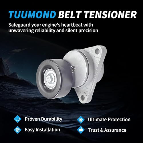 Miniatura 6 de 38376 Tensor de correa automático compatible con Chevrolet Aveo 5 2004-2008 Suzuki Swift+ 2005-2008 Pontiac Wave 5 1.6L 2004-2008