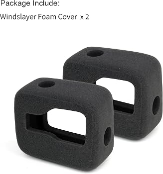 Amazon.com : SOONSUN 2-Pack Windslayer Foam Wind Muff for GoPro