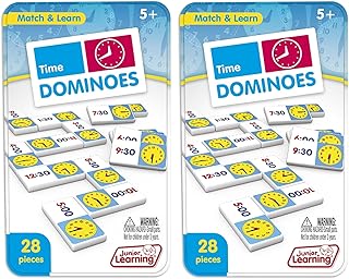 Junior Learning Time Dominoes, 2/Bundle (JRL486-2)