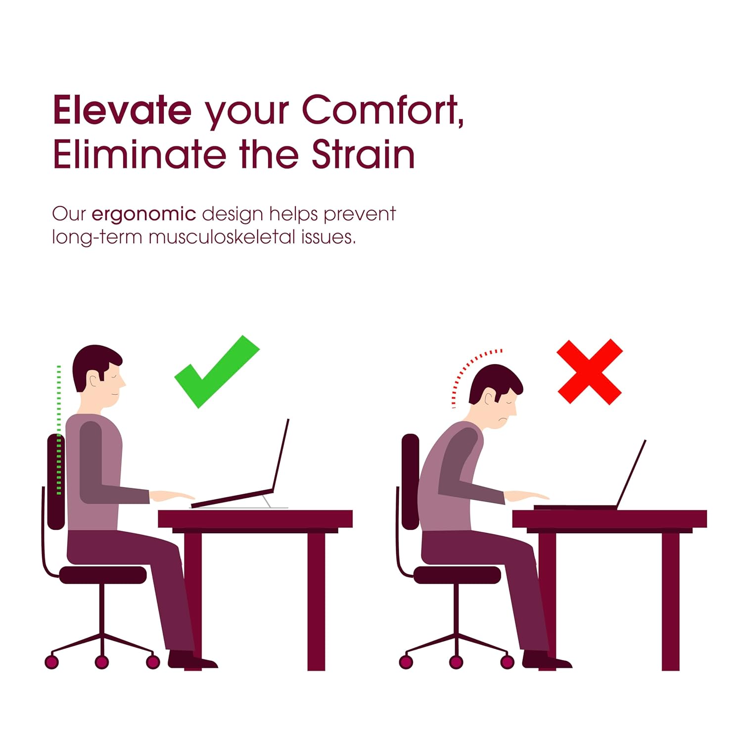 Elevate PRO Metal Laptop Stand with 360° Rotating Base | Adjustable Height & Angle | Hollow Design for Heat Dissipation | Anti-Slip Pads | Supports 12Kg | Universal Compatibility 30 71osCzG4njL. SL1500