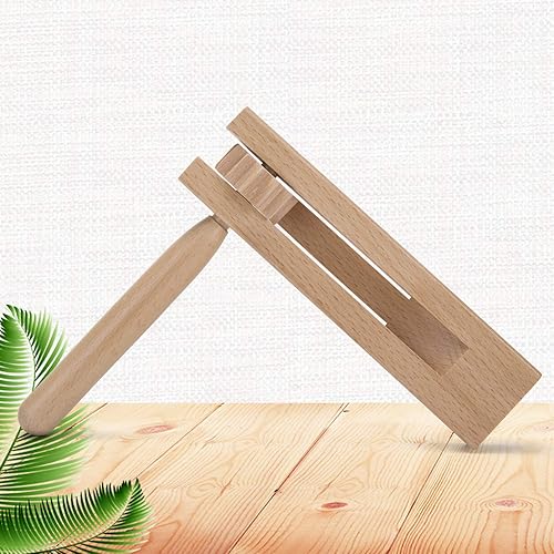 Miniatura 4 de Paquete de 2 máquinas de ruido de trinquete de madera, matraca tradicional mexicana para graduación, juegos de fútbol, fiestas y eventos deportivos