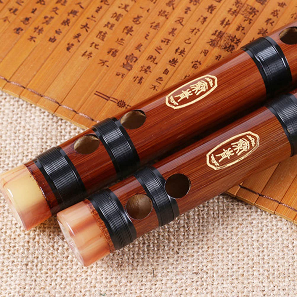 1 Stk Bambusflöte Japanische Flöte Alt Shakuhachi Bambus-dizi-flöte Blockflöten Aus Holz Chinesische Dizi Piccoloflöte Piccolo Aus Holz Kleine Flöte Student Messing Hölzern China