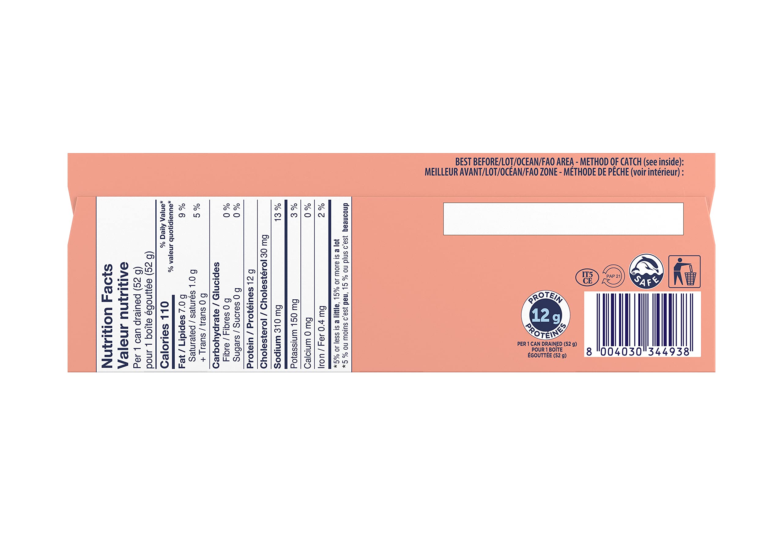 Rio Mare - Solid Light Tuna in Olive Oil - Canned Tuna, High in Protein, Ready to Eat - 80g (3 Cans) - 5