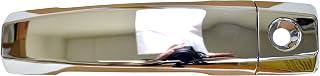PT Auto Warehouse NI-3953M-FL - Outside Exterior Outer Door Handle, Chrome - Driver Side Front
