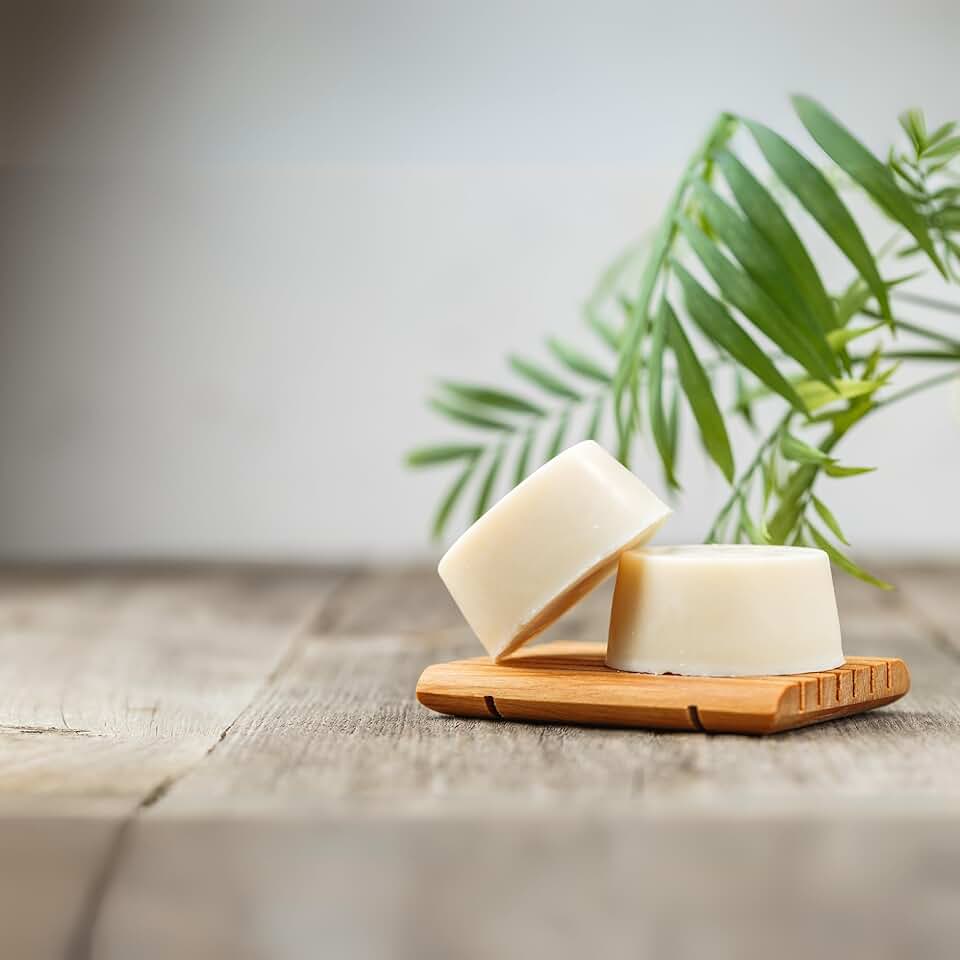 Shampoo em Barra Luce Bianca Alecrim & Algas – Vegano, Artesanal e Natural – Limpeza Suave e Nutrição – 30g