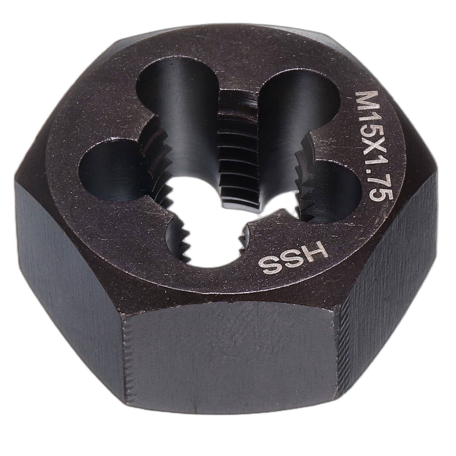 HARFINGTON Hex Threading Die M15 x 1.5 Metric Thread Right Hand High Speed Steel Rethreading Fixed Die Screw Cutting Tapping Repair Tool — Amazon image 13