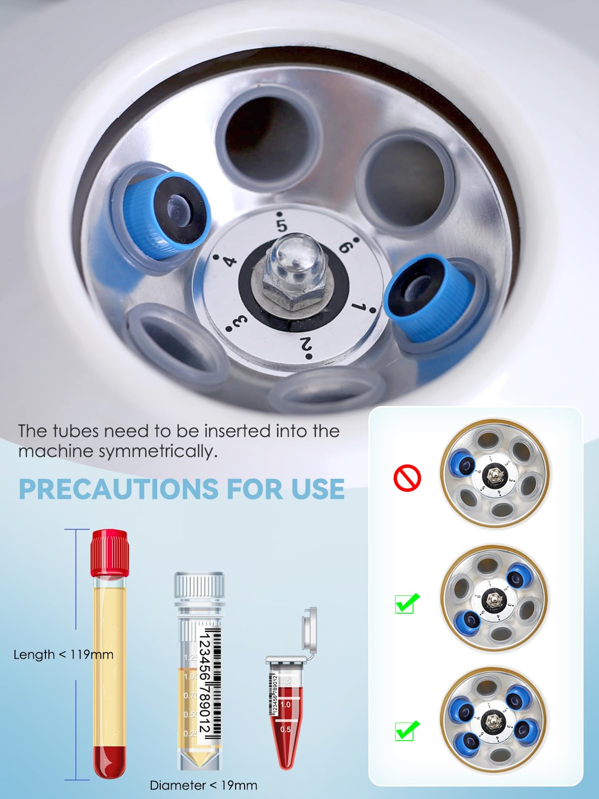 Mxmoonant Centrifuge - Lab Benchtop Centrifuges -4