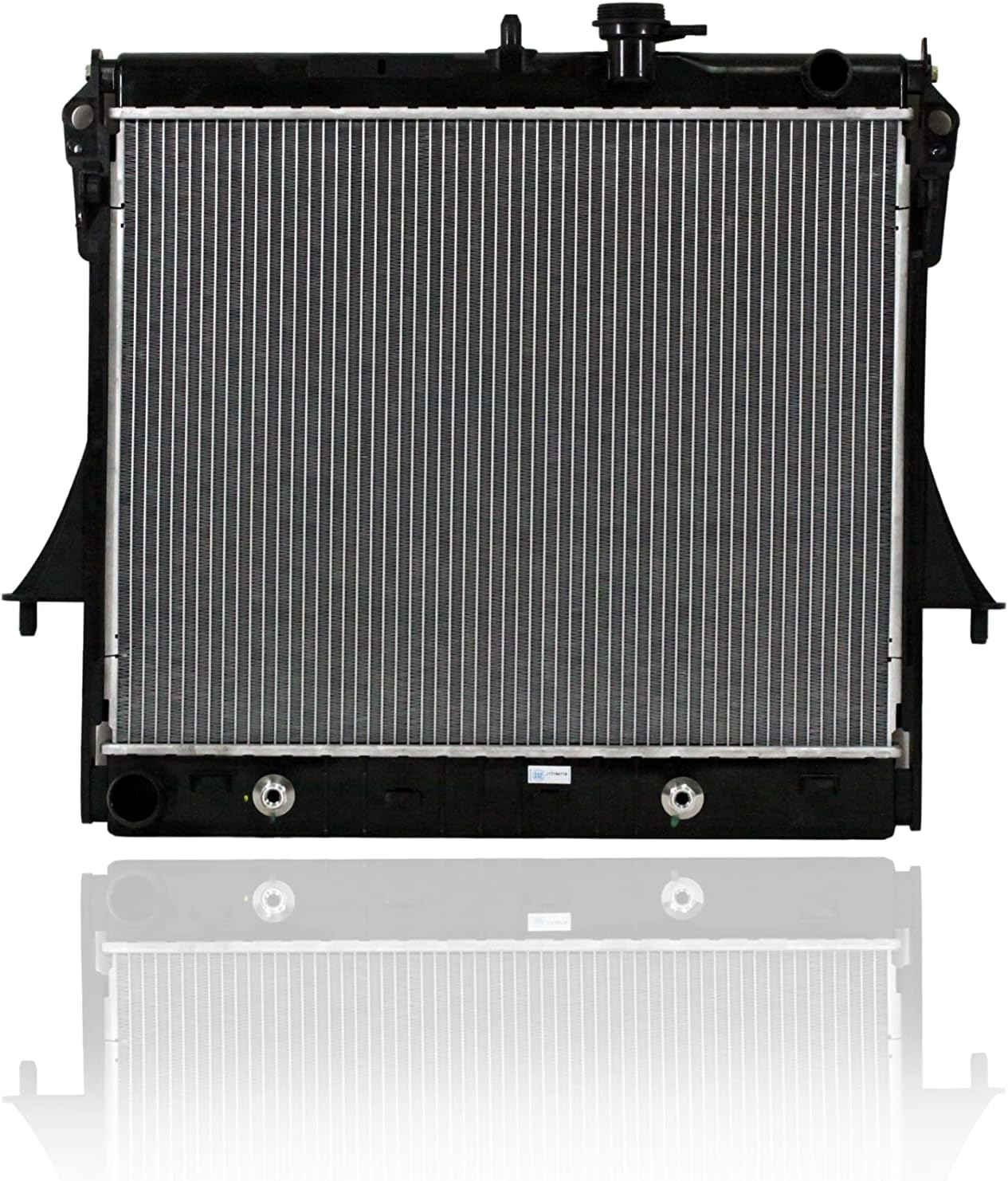 Radiator - Pacific Best Inc. Compatible/Replacement for 13017 08-08 Hummer H3 5.3L Engine - Plastic Tank, Aluminum Core