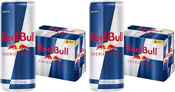 Red Bull Enerji  ece i 250 ml 1 Paket, 250 ml x 6 Adet 2 paketi
