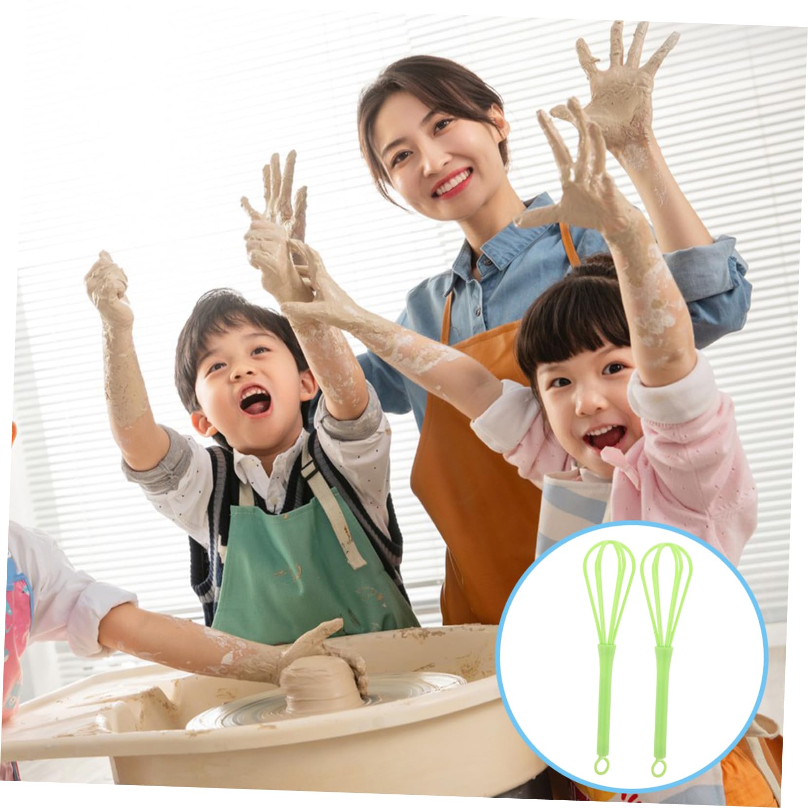 HAPINARY DIY Paper Making Pulp Mixer 10pcs Handmade Paper Supplies Boys and Girls