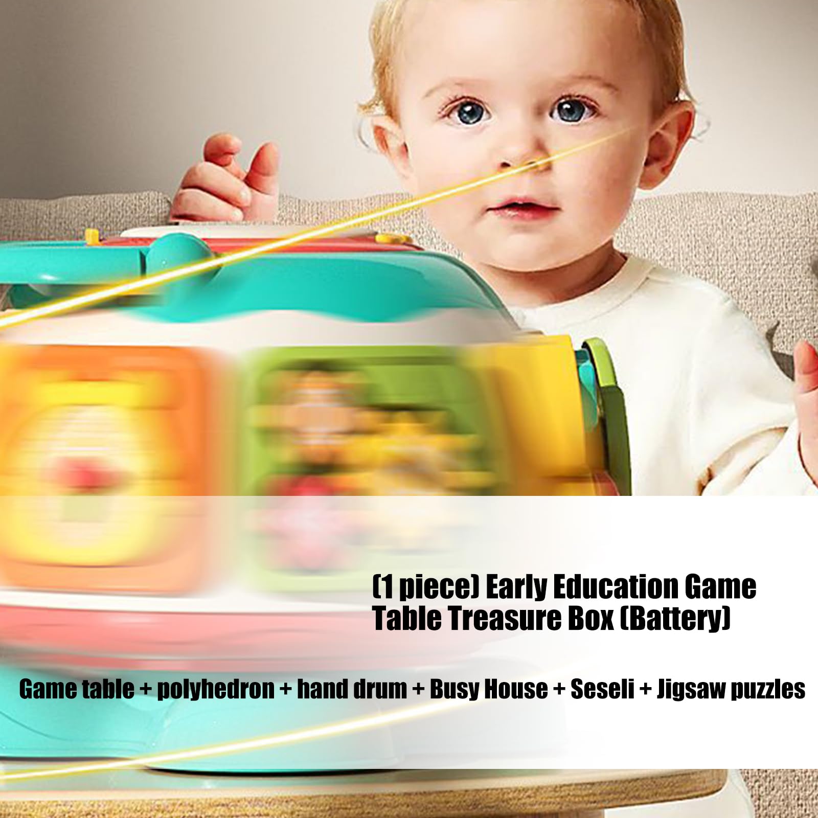 de Juegos educativa para bebés con clasificador de, Blue
