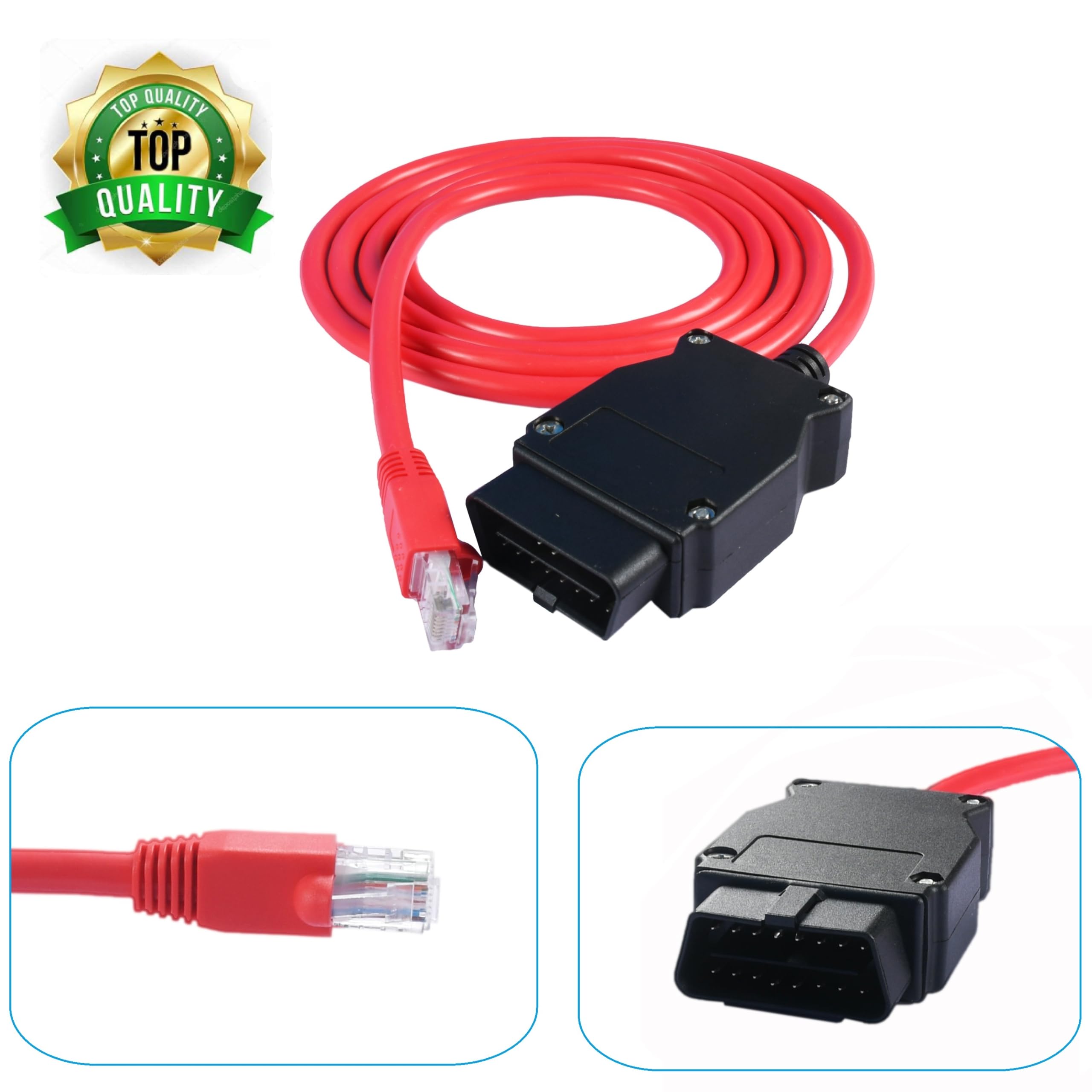 OBD2 ENET Kabel - Diagnose & Codierung Für BMW 1er 3er 5er 7er F Reihe