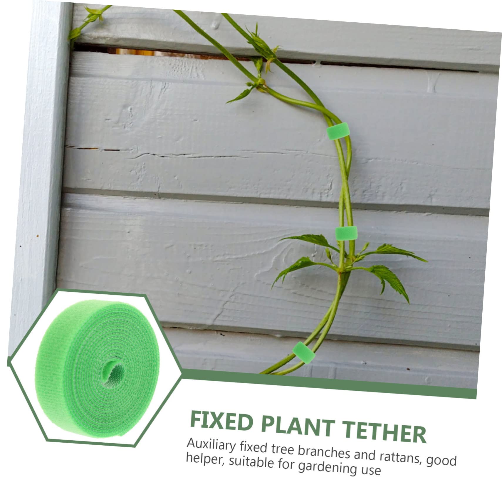 BESTonZON 4 Set Fissaggio per Piante Legacci Resistente per Giardinaggio per Sostenere E Rami Condizioni Atmosferiche Avverse Flessibile E Riutilizzabile 4 * 4