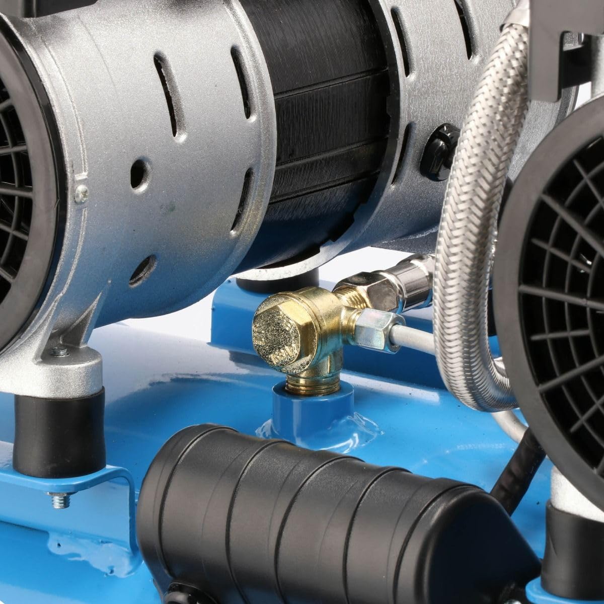 Airpress® LMO 50-270 - Compresor de aire comprimido silencioso 2 CV 50 l 8 bar tipo 36504