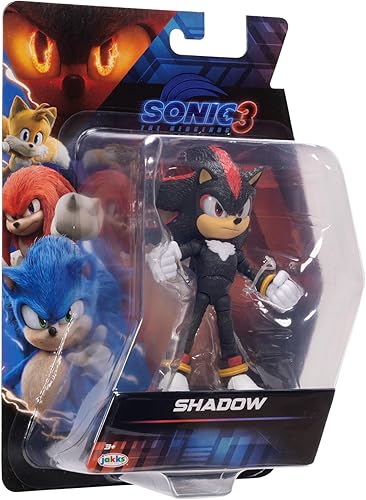 Miniatura 8 de Sonic The Hedgehog Sonic 3 Movie Figuras de acción de coleccionista de sombras de 5 pulgadas, altamente articuladas para niños y niñas, producto