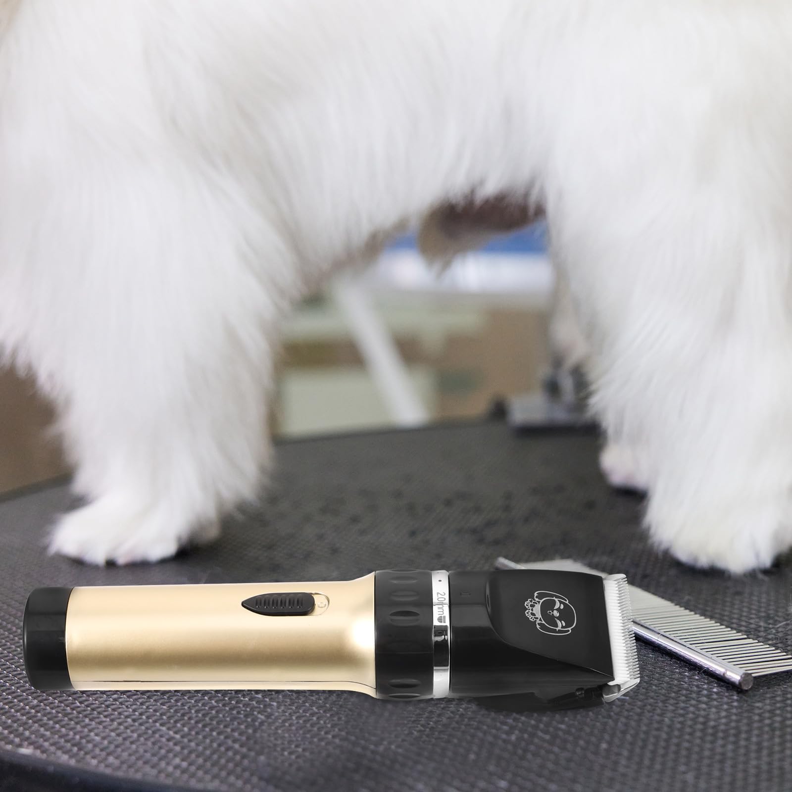 Cortapelos Inalámbrico para Perros Batería Recargable de 2000mah, Ajuste Preciso y Diseño Silencioso en Material Abs y Cerámica