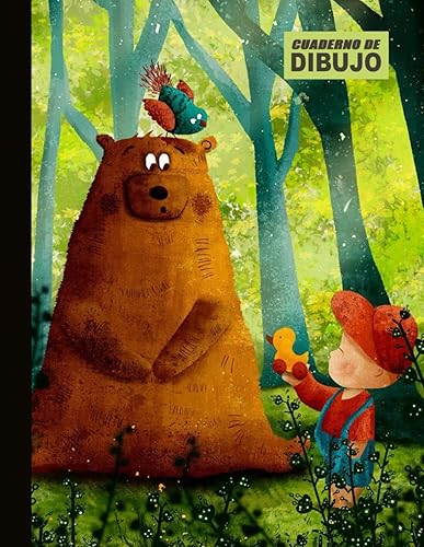 Cuaderno de Dibujo Niños Bloc de dibujo niños A4 infantil block para dibujar, escribir, pintar, colorear o esbozar. Bonita y original idea de regalo