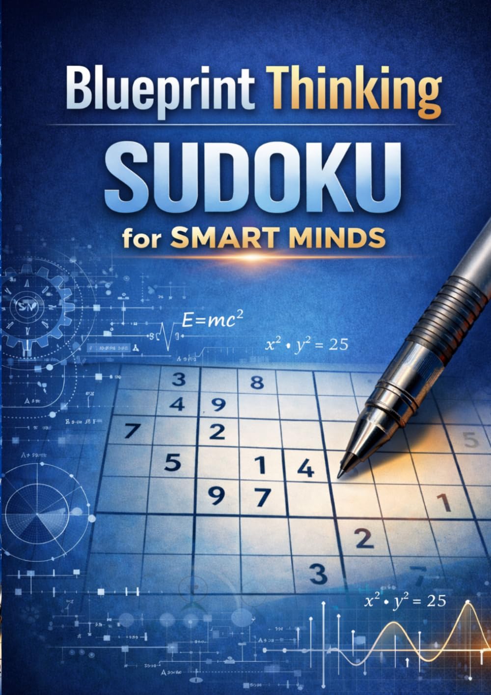 Blueprint Thinking: Sudoku for Smart Minds: Over 300 Puzzles to Build Logic, Focus, and Problem-Solving Skills (The Precision Mind Sudoku Series)