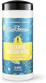 Sponsored Ad - Aunt Fannie's Vinegar Cleaning Wipes, 35 Count (Bright Lemon, Single Pack)