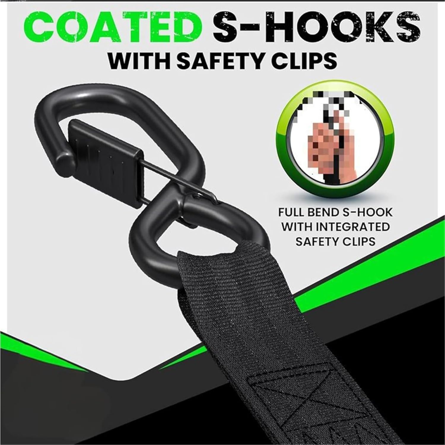 Retractable Ratchet Tie Down Straps, 4-Pack, Heavy Duty 1200lb Capacity, 1 Inch X 10 Feet,Auto Self Retracting Tie Down Straps for Truck, Cargo Trailer, Motorcycle, ATV, UTV