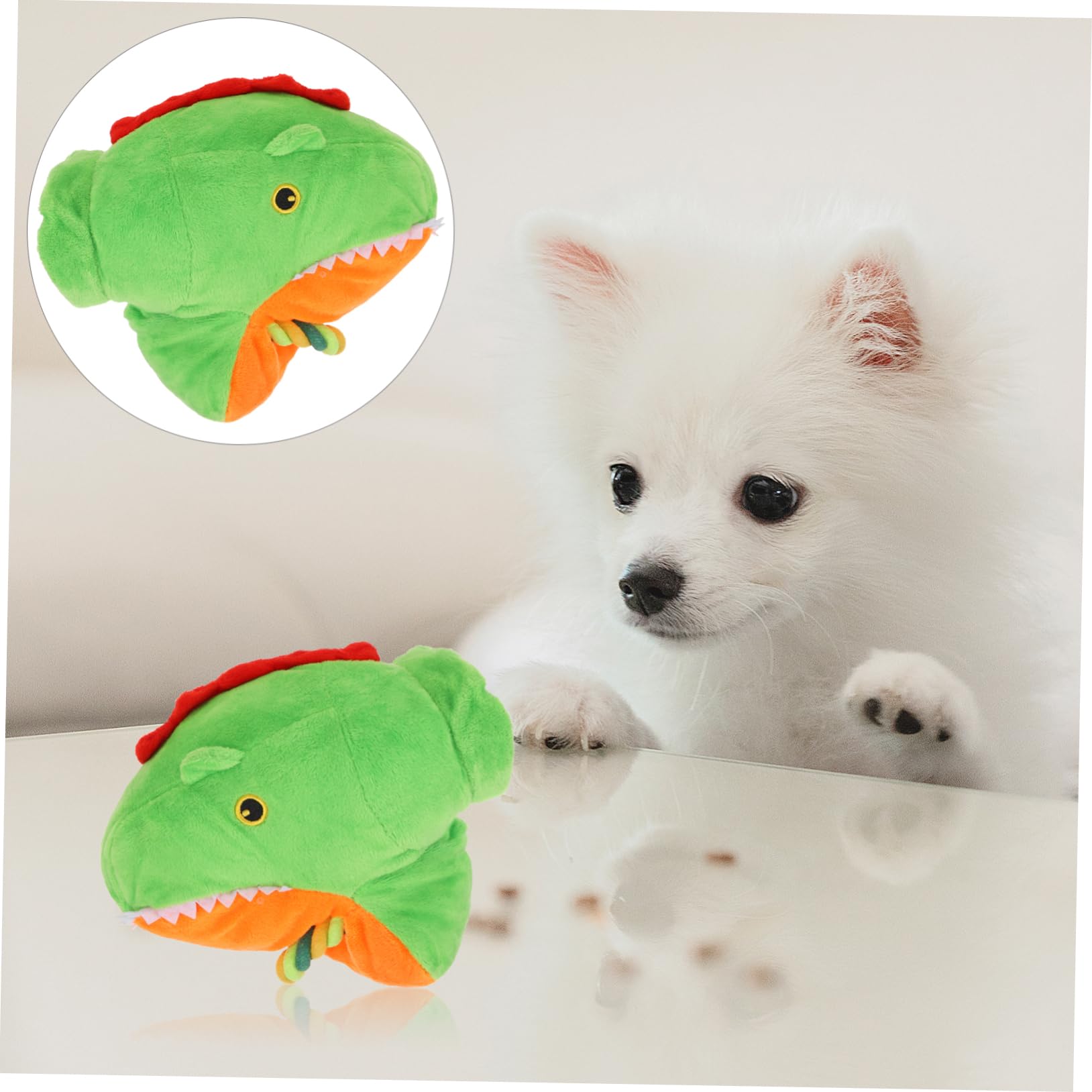 YARNOW 2 Piezas Juguete para Mascotas Juguete para Bebe Plato De Alimentación De Camarones Juguete Duradero Juguetes para Perros Pequeños para Perros Pequeños Mordida De Molar