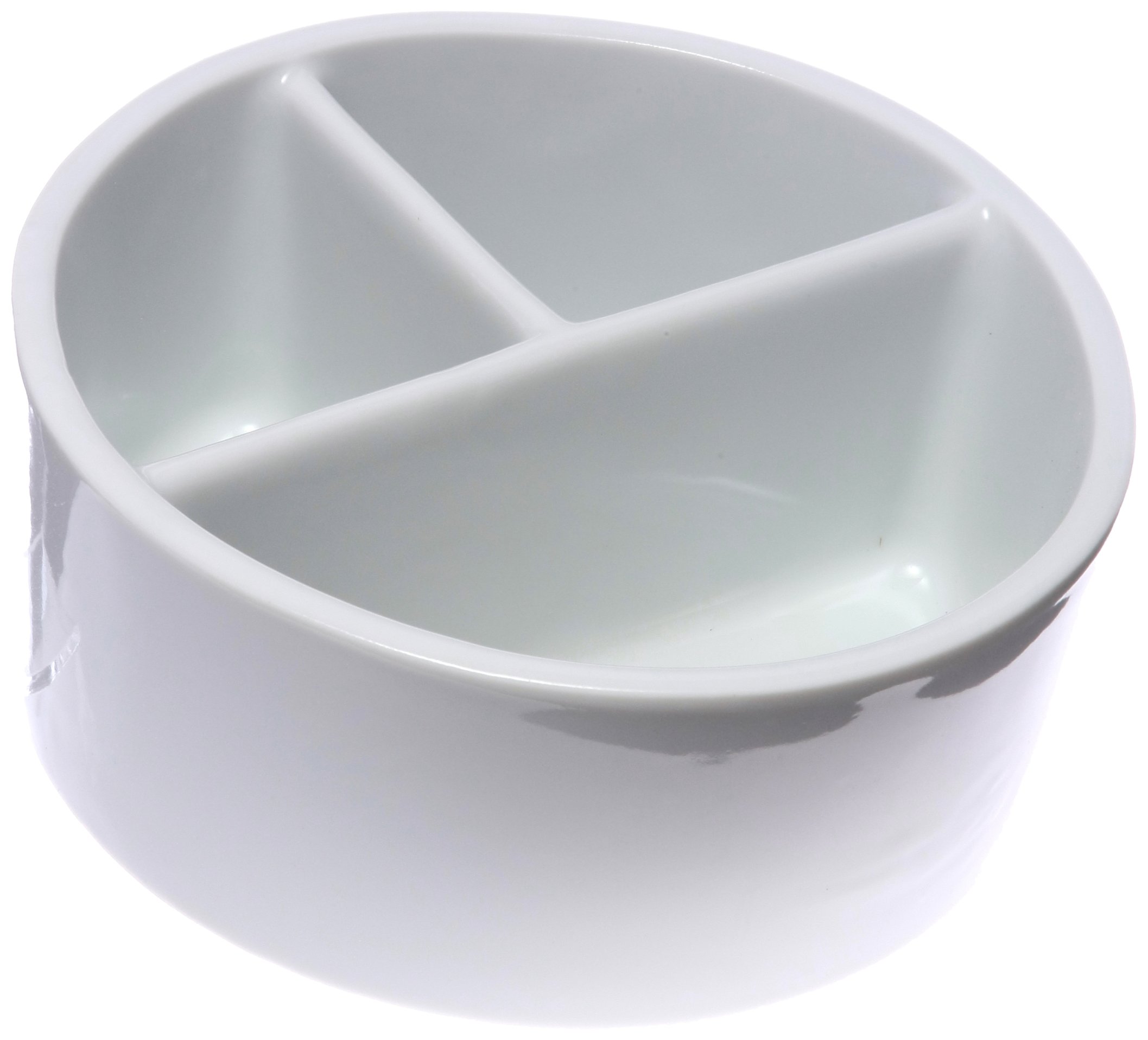 Sumiundo 26507 Round Brush Wash, 3 Holes, Ceramic, 5.9 inches (15 cm)