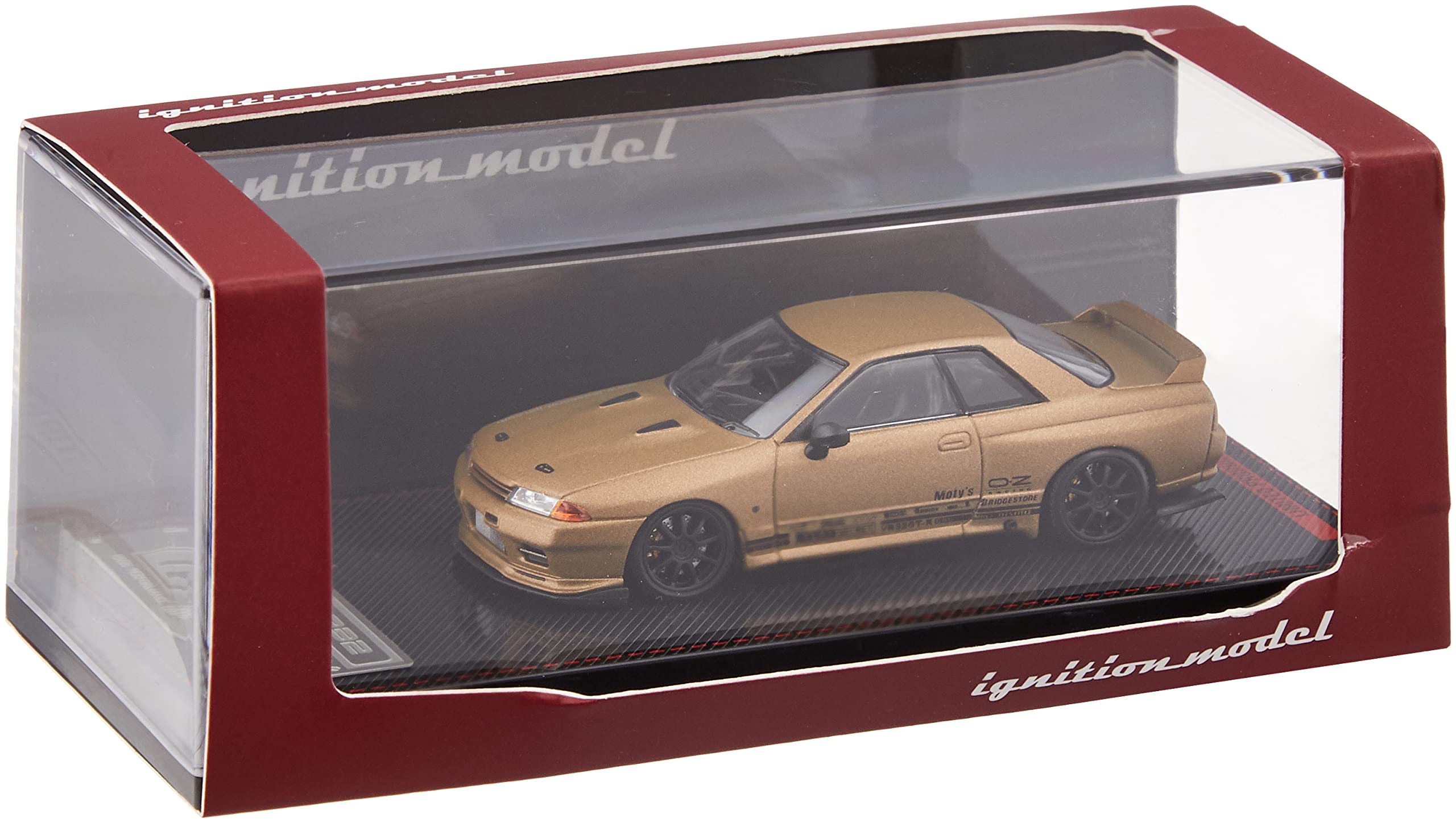 Amazon | ignition model 1/64 TOP SECRET GT-R (VR32) Matte Gold