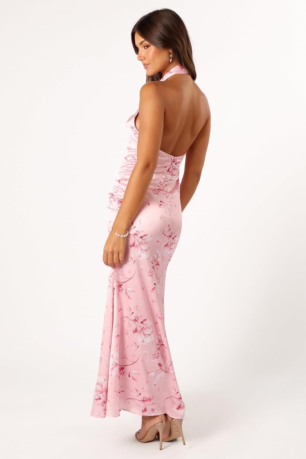 Petal & Pup Womens Mila Halterneck Maxi Dress - Image 5