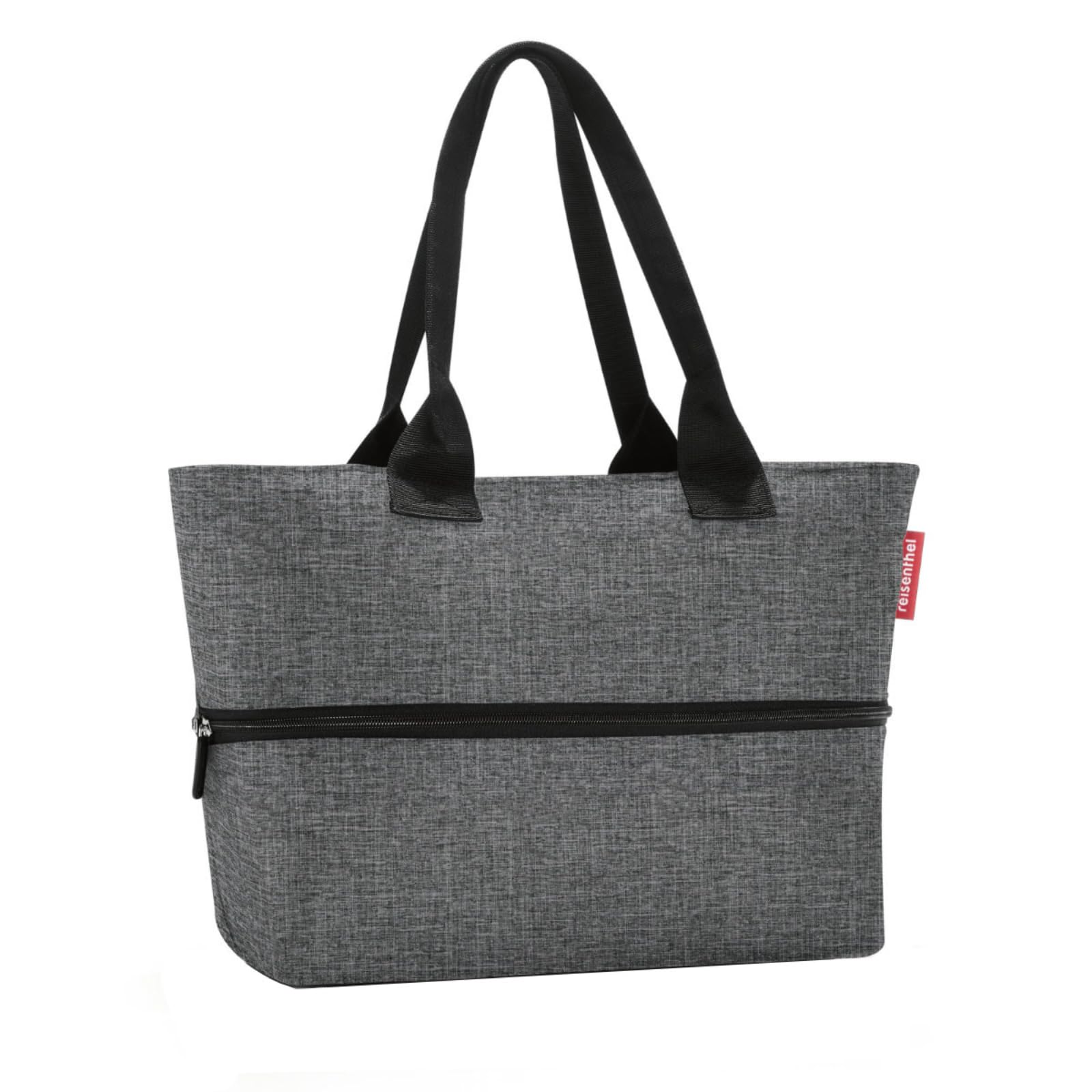 Shopper e1 twist reisenthel RJ7052 cabas de luxe silver en toile technique haut de gamme