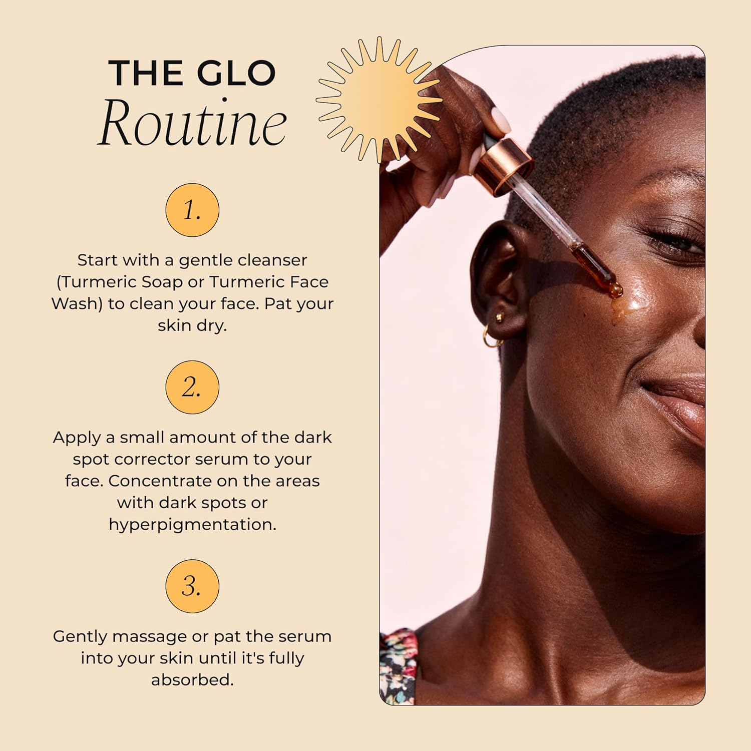 Glo Melanin Dark Spot Remover for Face - Dark Spot Corrector Serum with Vitamin C - Reduces Discoloration and Hyperpigmentation - Image 8