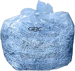 GBC Sacs de shredder, en plastique résistant à la déchirure, 25-Pack (1765015) | 48 H x 15 W x 18 D, 5000 Series, 30 Gallons, pour modèles: 600X, 600M, 750X, 750M, X26-32, M20-32