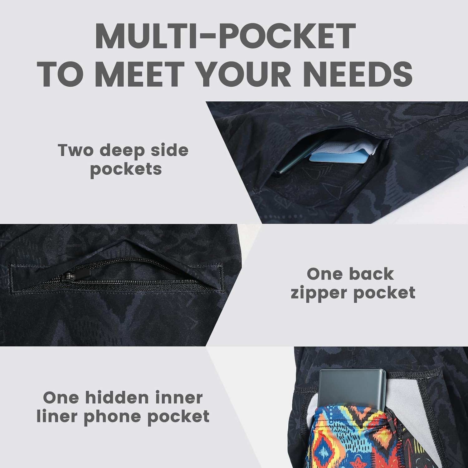 maamgic Gym Shorts for Men 7 inch Inseam with Liner Stretch 2 in 1 Workout Shorts Men Quick Dry Athletic Running Shorts - Image 6