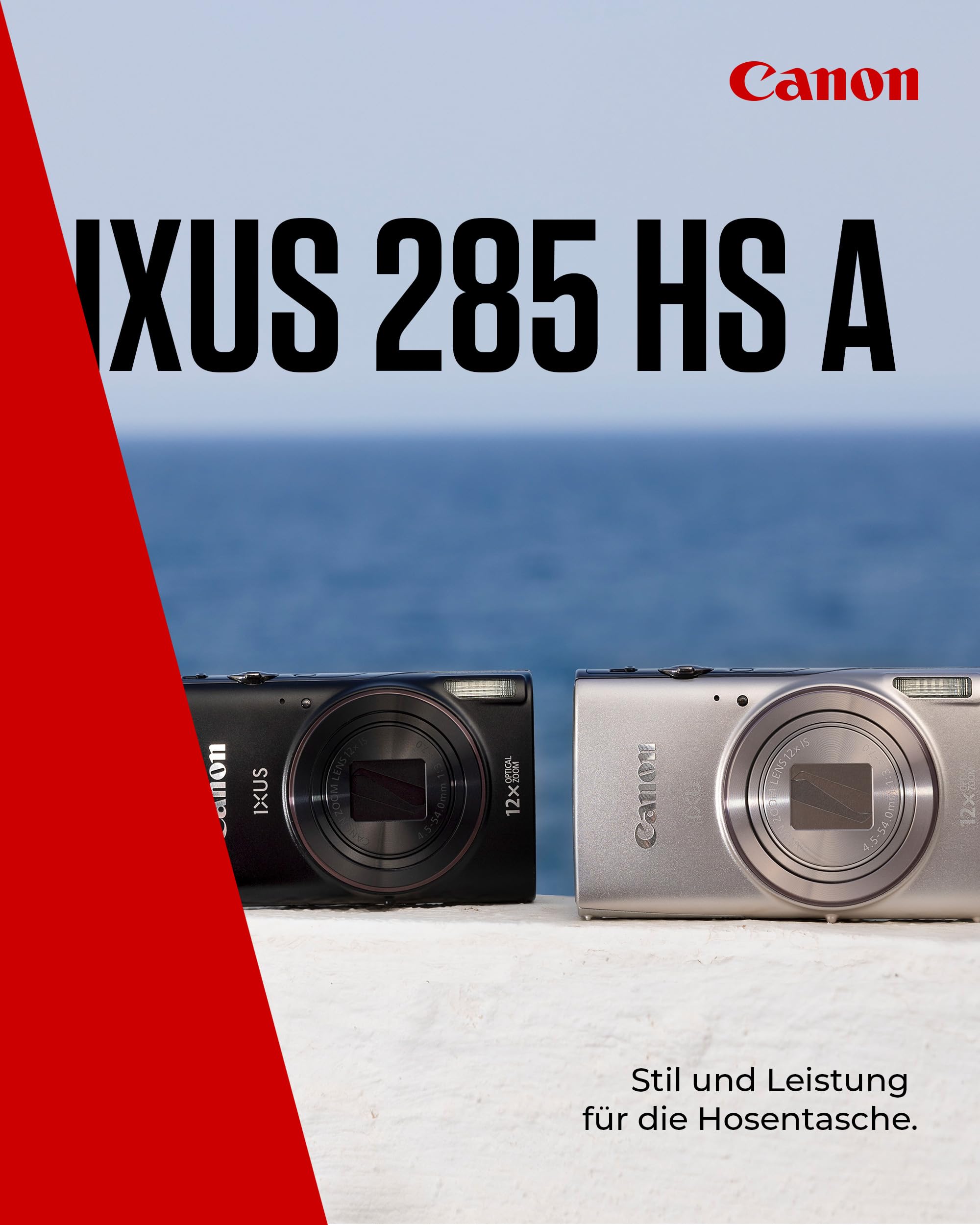 Fotocamera compatta Canon IXUS 285 HS A Black