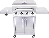 Brinkmann Gas Grills Reviews: Are They Worth The Cost? 3 Char-Broil® Performance Series™ Convective 4-Burner With Side Burner Cabinet Propane Gas Stainless Steel Grill - 463375919