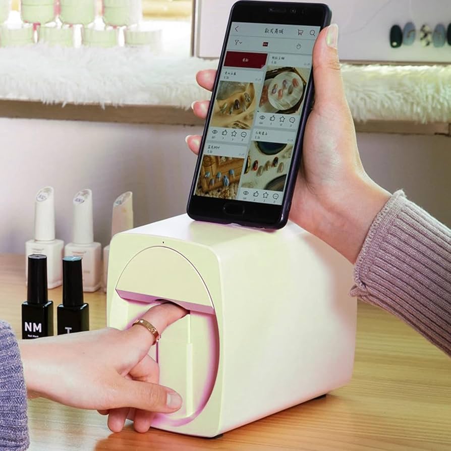 Amazon.com: Lakenbroade 3D Intelligent Automatic Nail Printer