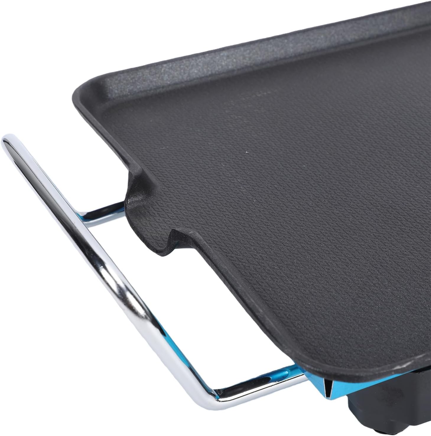 Electric Griddle, Adjustable Temperature Control Nonstick Griddle Plate, Aluminum Alloy Cooking Surface, Ideal for Indoor Family Barbecue & Tabletop Cooking (US Plug 110V)