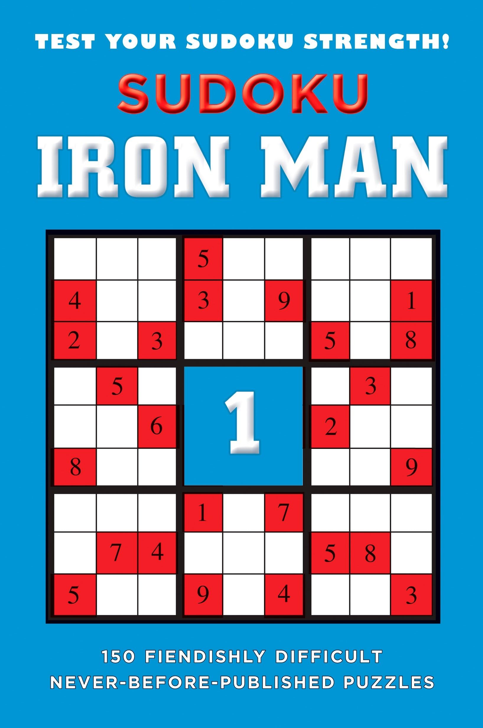 Sudoku Iron Man 1 [Lingua Inglese]