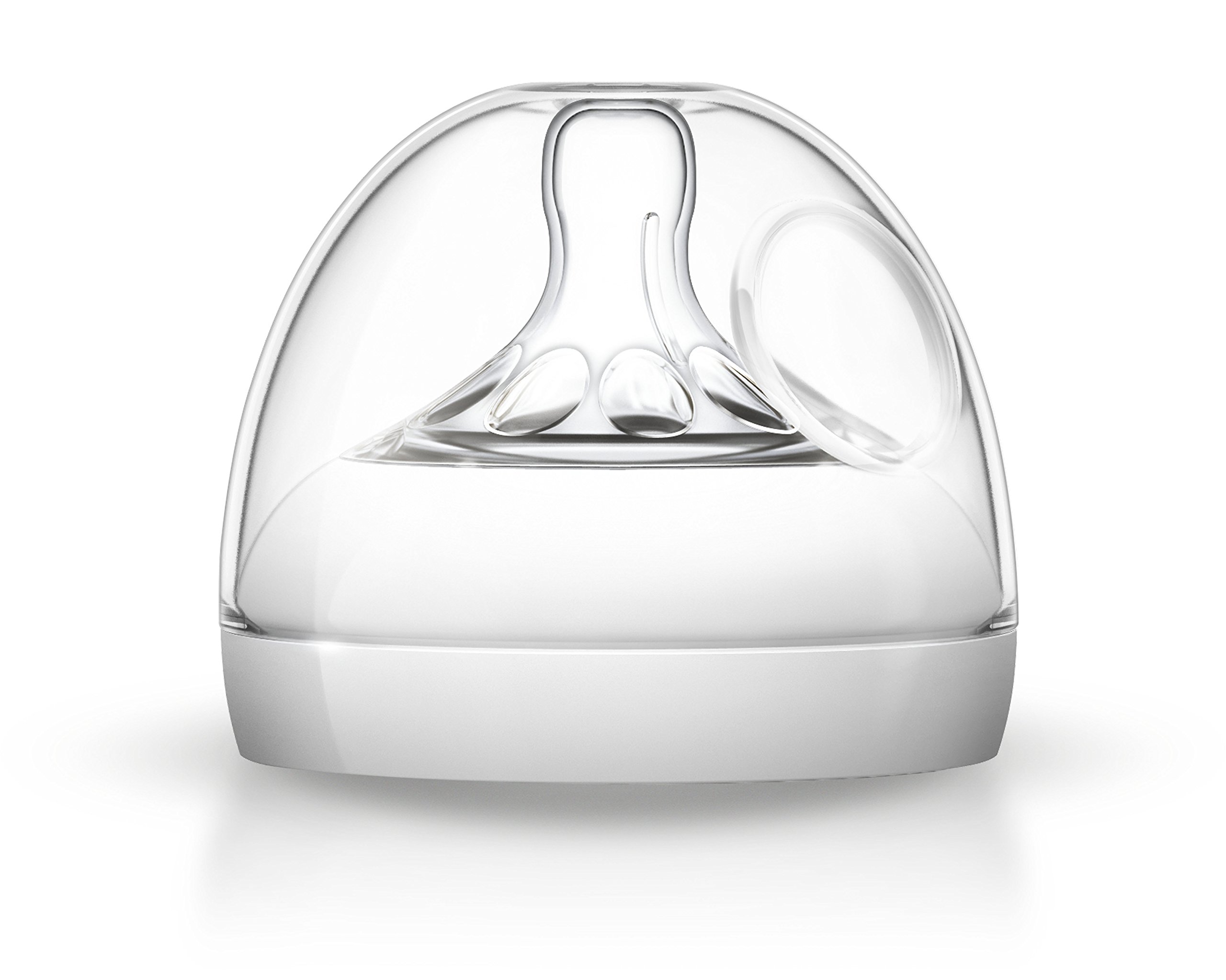 PHILIPS Avent SCF395/31 Tire-lait électrique simple de qualité clinique, pour le rythme de votre bébé, bouteille de 125 ml et coussinets d'allaitement Blanc