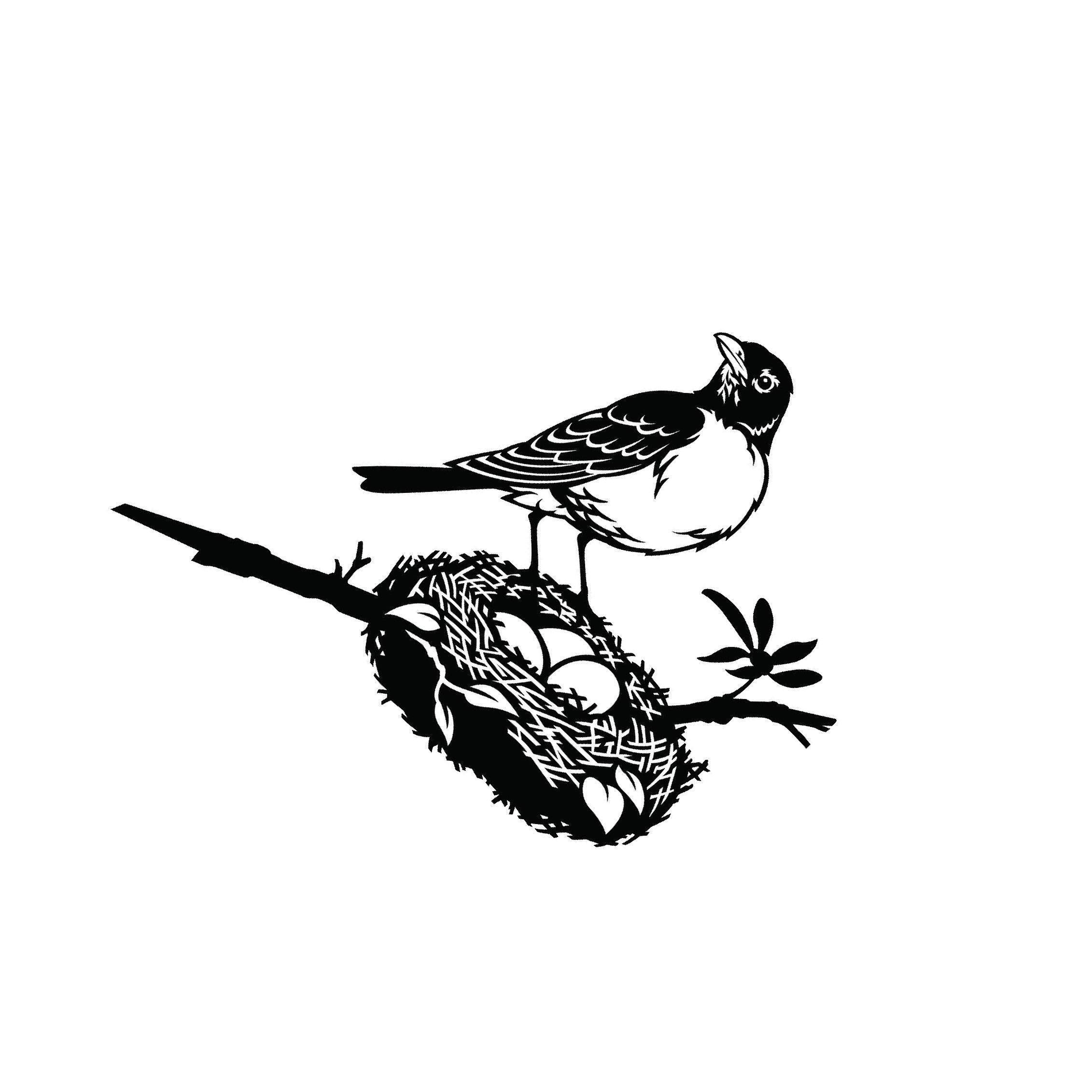 Pixzcsa Add Of Nature To Garden With Handmade Iron Silhouette Art Durable Iron Handmade Silhouette Art Garden
