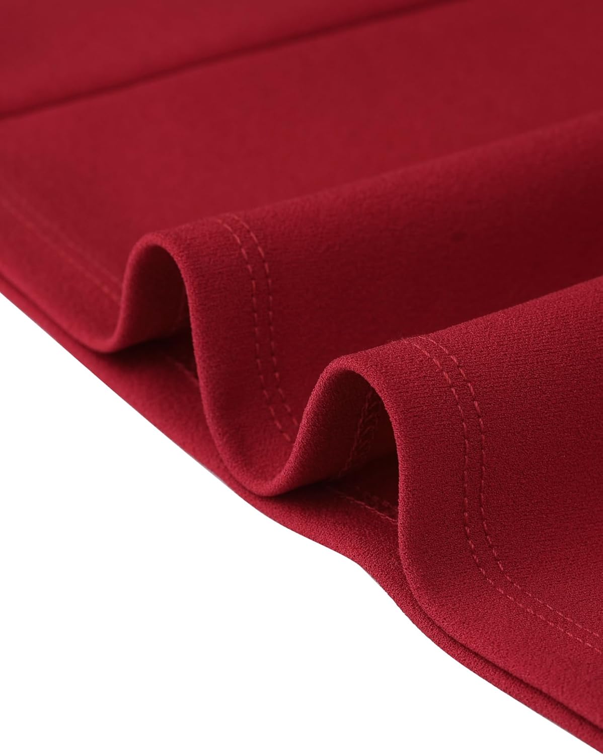 Allegra K Formal Dress for Women Short Sleeve A-Line Work Business Elegant Dresses Wedding Guest Clothes - Image 5