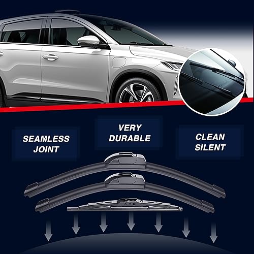 Miniatura 2 de 3 limpiaparabrisas de 262016 pulgadas para Dodge Grand Caravan 2019 2018 2017 2016 2015 2014 2013 2012 2011 2010 2009 2008 calidad de fabricante