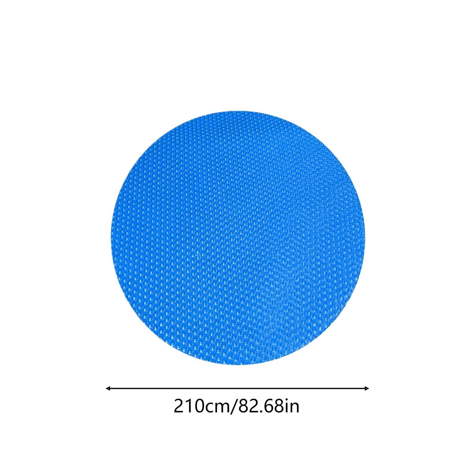 Couverture isolante solaire pour une utilisation en hiver et en été | Idéale pour spa, étang, pelouse, terrasse et jardin | Solution efficace de couverture de piscine