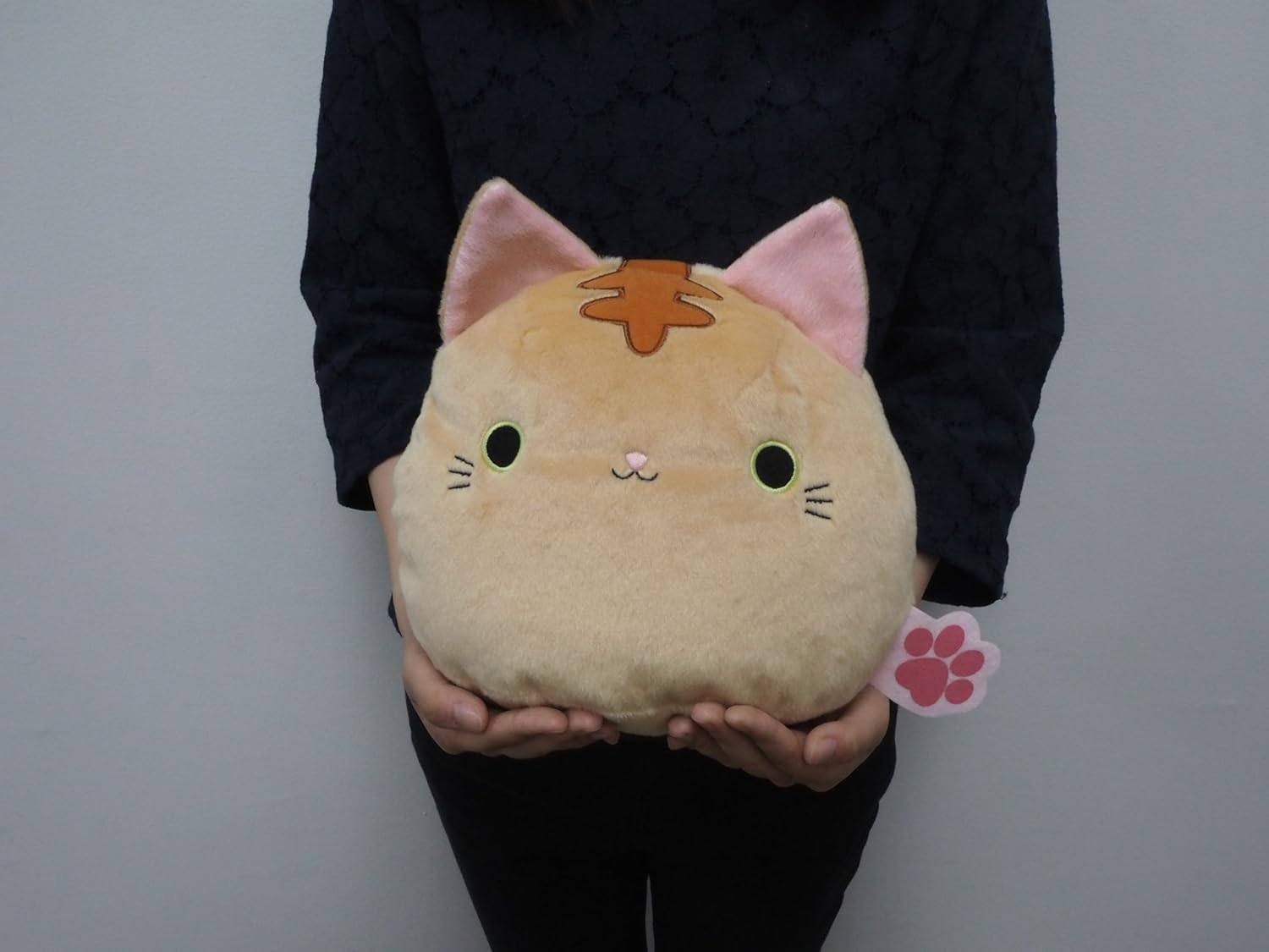 Amazon ねこだんご 大きなねこだんご みけ ぬいぐるみ 高さ20cm おもちゃ おもちゃ