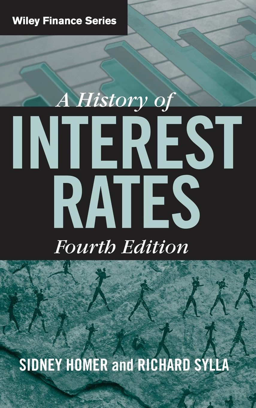A History of Interest Rates by Richard Sylla (Hardback Book)