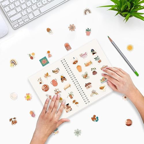 Miniatura 4 de Libro de almacenamiento de calcomanías reutilizables, álbum de colección, calcomanías en blanco, libro organizador tamaño A5 con 40 hojas de papel